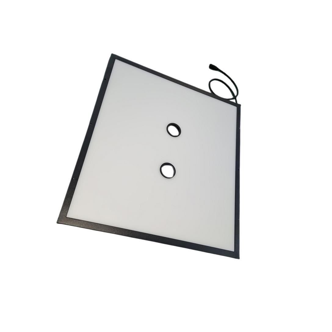 工业相机产品外观缺陷定位检测照明开孔侧部方形机器视觉面光源