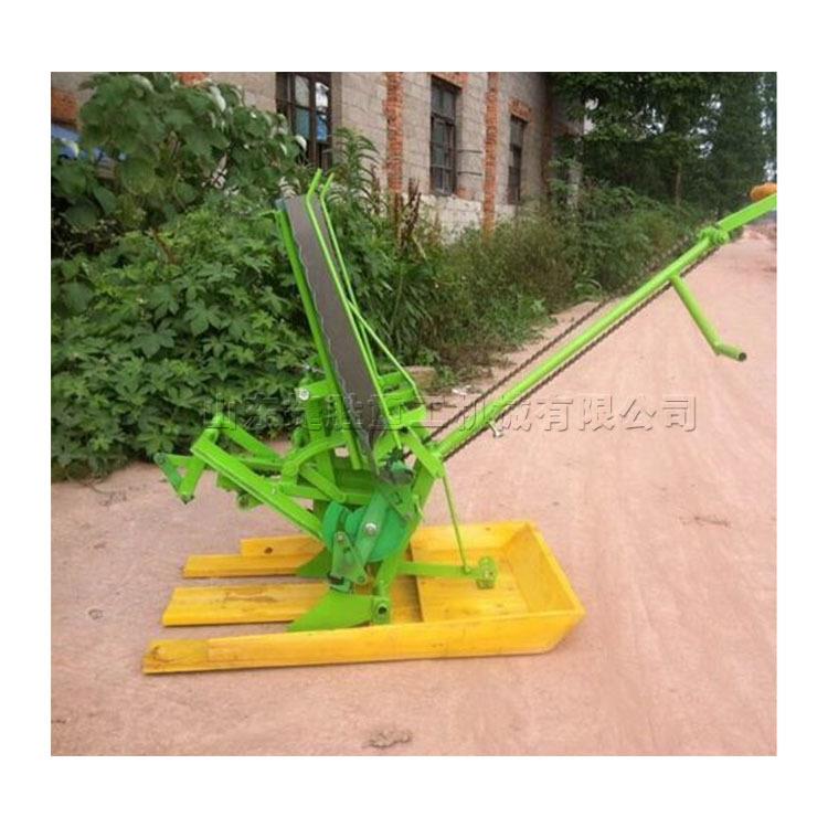 小型手摇式插秧机 南方水稻栽种机 双行人力步退式谷物秧苗机