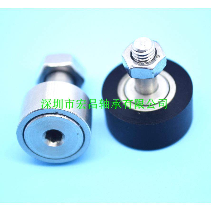 生产SCF12-1不锈钢螺栓型滚轮滚针轴承 CF12-1凸轮滚针轴承