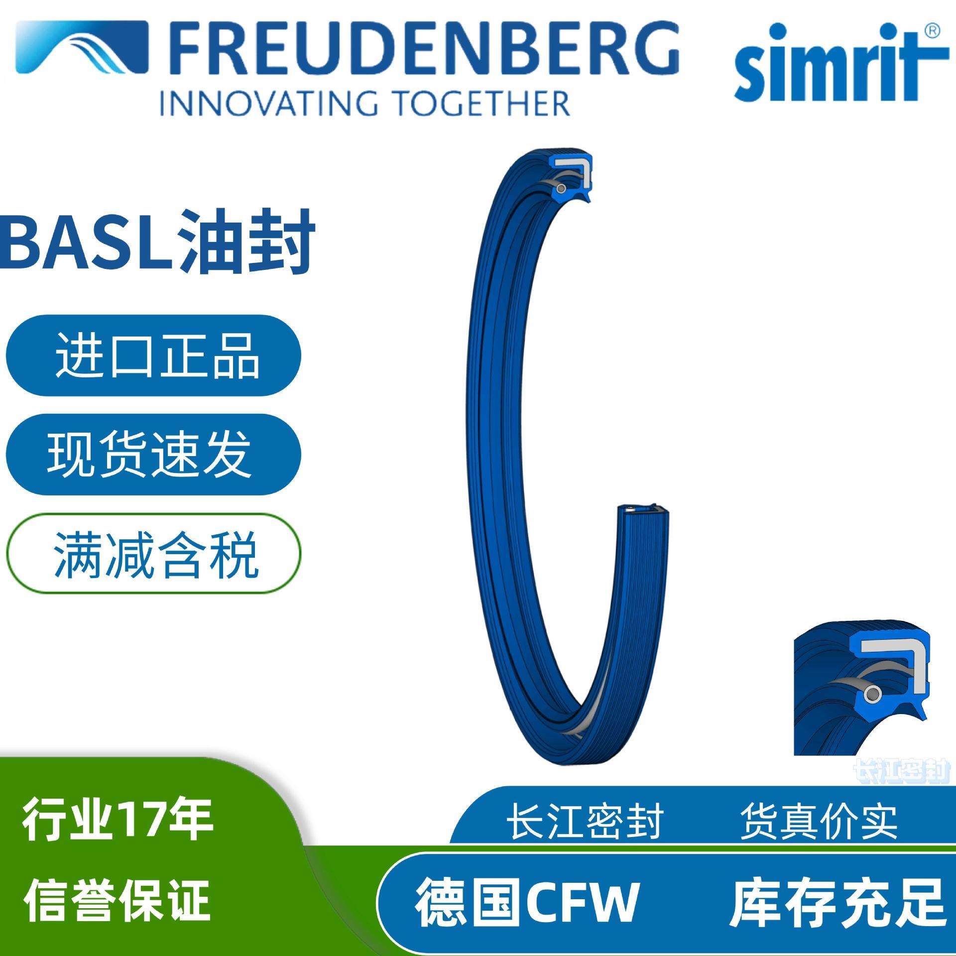 德国SIMRIT进口骨架油封BAU5SLX2 65-100-10 CFW 70-90 DIN3760AS