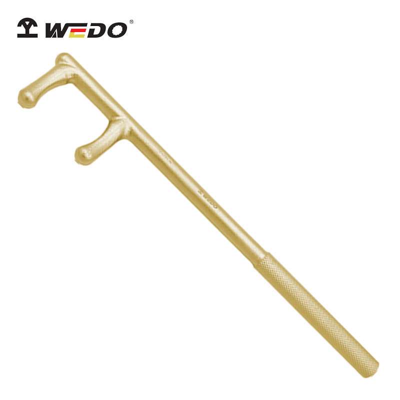 WEDO 维度 AL174B 防滑轧花F扳手 防爆铝青铜工具