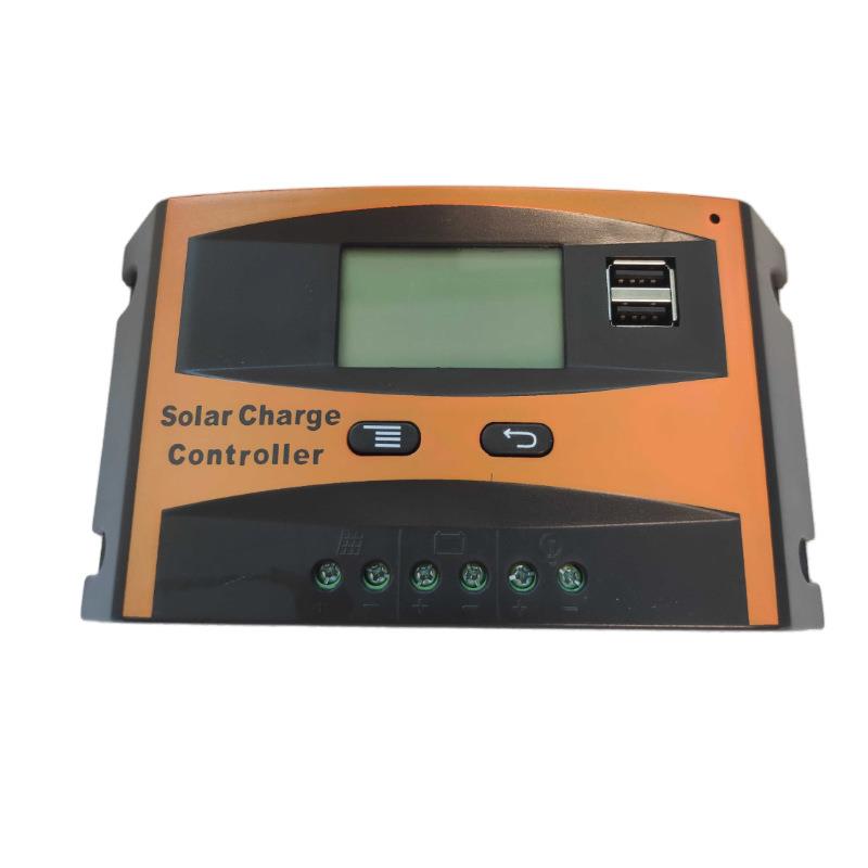 厂家直销12V/24V自动识别电压10A20A30A40APWM太阳能控制器LCD屏
