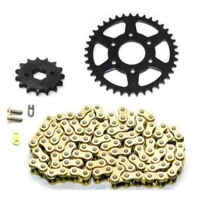 墨西哥美客多热销：链轮套装(黑色/金色链条）Ns200 As200 Pulsar