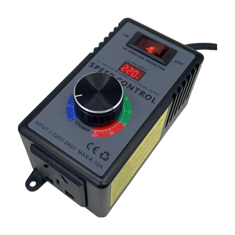 电子调压调速器4000W可调电机电热炉风扇风机无级调温调光AC220V