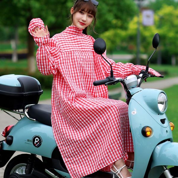 摩托车骑车防晒电动车防晒衣女穿神器2021全身长款款超长新款夏天
