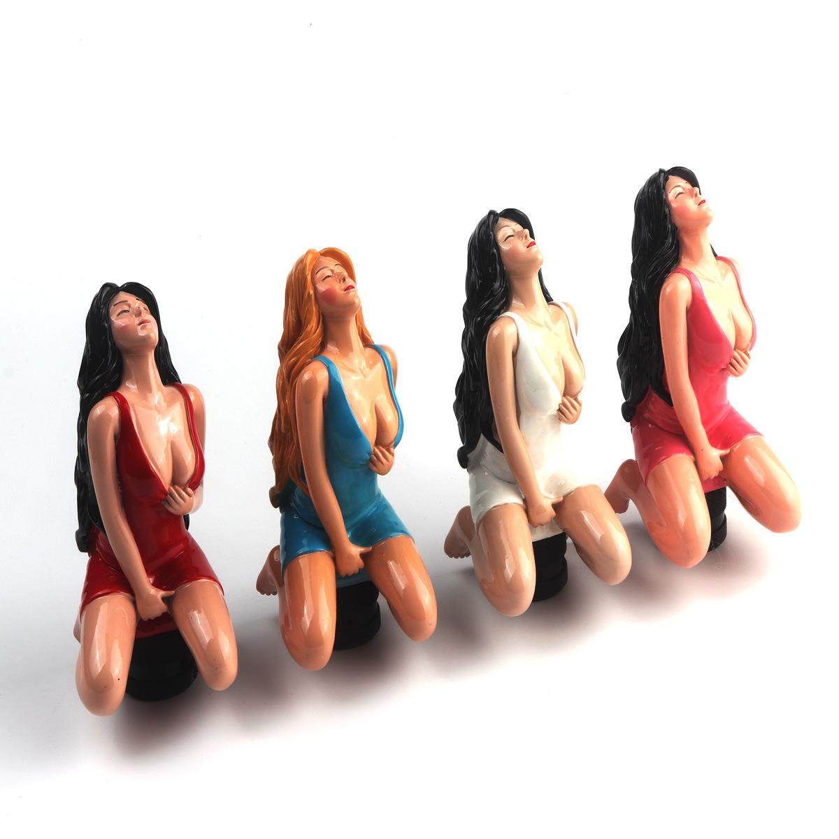 汽车改装美女模型手动挡通用换挡把波棍 树脂材料换挡把