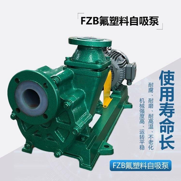 酸洗造纸 FZB自吸离心泵 耐强酸强碱 坚固耐用安渤泵业