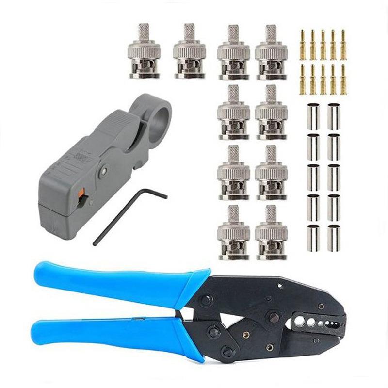 BNC压线钳 棘轮式接头端子BNC压线钳 -3/-4/-5电线压接钳