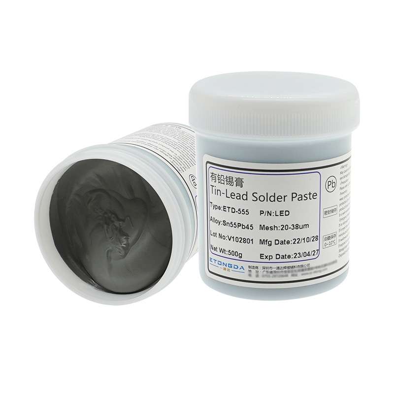 有铅锡膏Sn50Pb50 LED锡膏Sn55Pb45焊锡膏SMT锡膏温度低不掉件