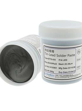 有铅锡膏Sn50Pb50 LED锡膏Sn55Pb45焊锡膏SMT锡膏温度低不掉件