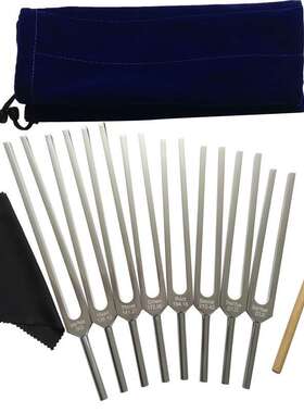 加长版8只组126.22 136.1 141.27 172.06 194.18 210.42 音叉