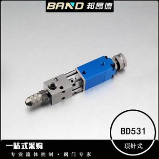 点胶阀复动顶针式 531撞针式 点胶阀精密点胶阀源头厂家直销