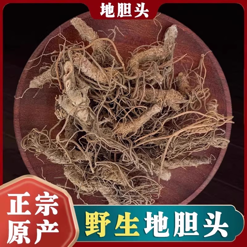 正宗广西野生地胆头新货中药材500g新鲜干货红花地斩头苦地胆煲汤