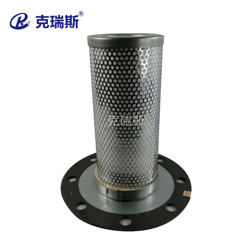 克瑞斯过滤 空压机油气分离器滤芯玻璃纤维耐高压油分芯