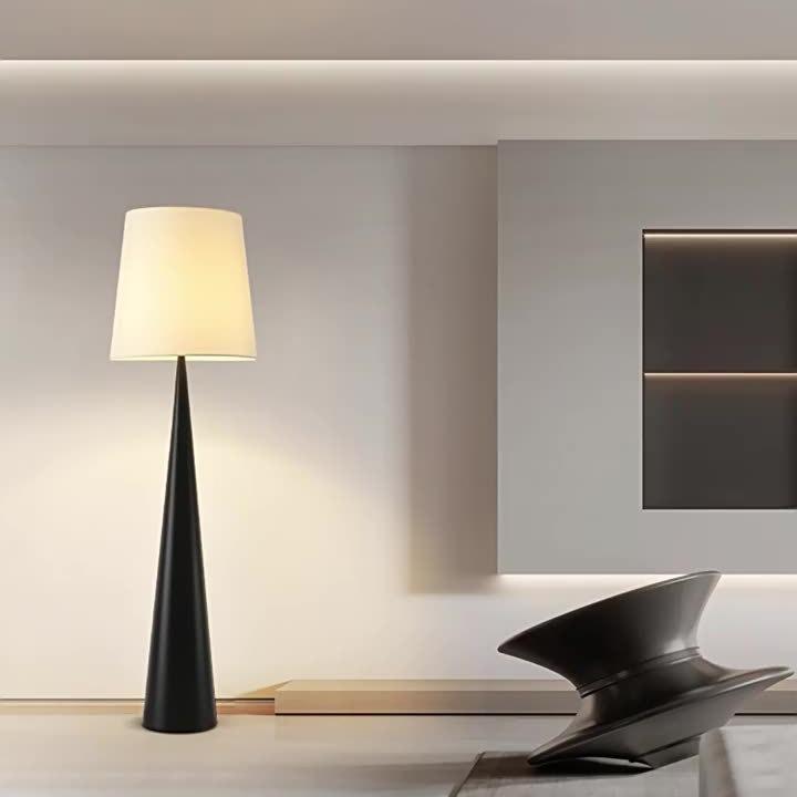 高级感简约客厅沙发旁卧室书房北欧轻奢装饰设计师立式高大落地灯