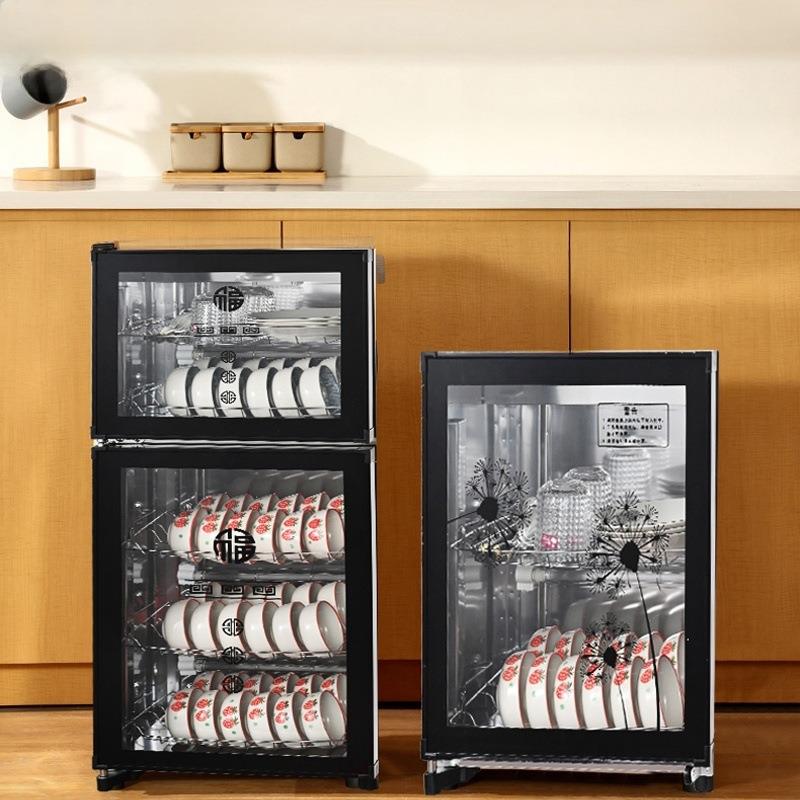 立式大容量碗筷子餐厅厨房台式多功能消毒柜家用小型厨房高温烘干