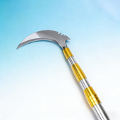 渔具 芦苇刀不锈钢割草镰刀水草 垂钓用品 钓鱼割草刀 水草刀