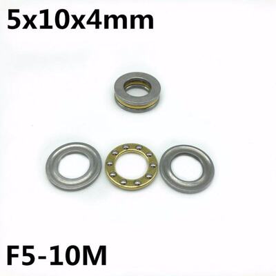 极速10Pcs F5-10M 5x10x4 mm AxiaAl Ball Thrust Bearing plane