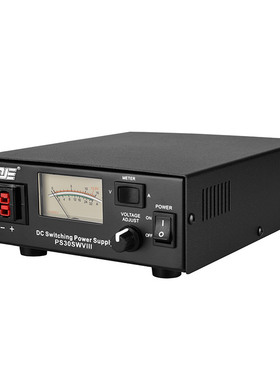 极速QJE求精8八代PS30SWVIII电台2C20V电源13.8V 30A安德森110V车