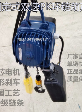 极速电动链条环链i葫芦单双链双速电动吊车型号PK1N2N5N10N1F2F38