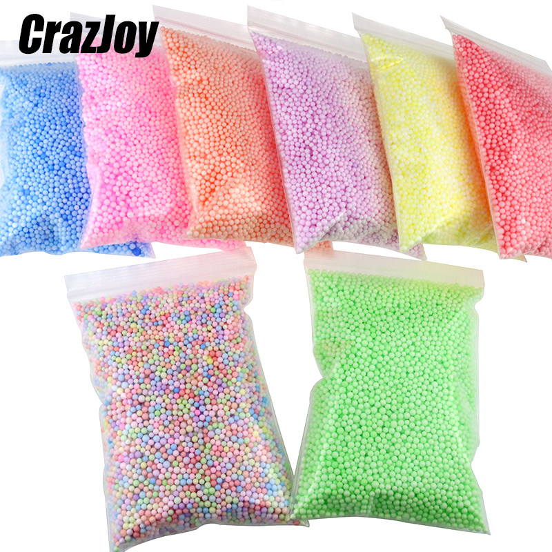极速DIY Sneow Beads Additives for Slime Balls Charms Accesso