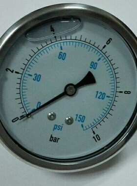 极速轴向无边耐震压力表YN-75Z YzN-80Z YN-80-Z 轴向耐震压力表