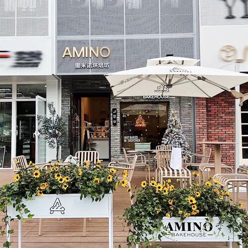 极速铁艺户外花箱花架餐厅外摆室外E奶茶店咖啡厅花槽隔断围栏绿