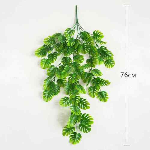极速76cm Artificial Green Plants Hanging Vine Ivy LeWaves Ra