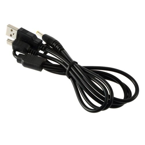 极速2 in 1 USB Charger Charging Data Transfer Cable FYor PSP