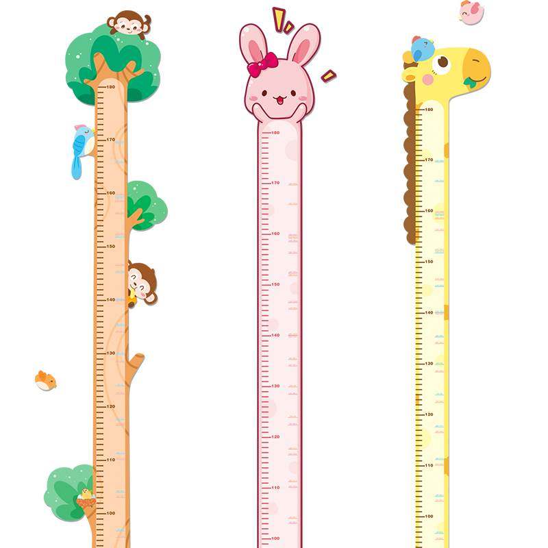 极速儿童量身高墙贴3d立体兔子可C卡通宝宝小孩移除身高贴纸测量,家居饰品,装饰摆件,淘宝优惠券,粉丝福利购,淘宝优惠卷