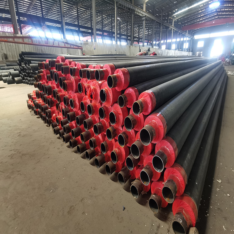 极速聚氨酯保温钢管钢套钢蒸汽热力供暖直埋钢管钢材W无缝直缝螺