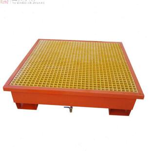 极速防渗漏油桶架托盘防泄漏托盘盛漏油J桶托盘钢制油桶贮存平台