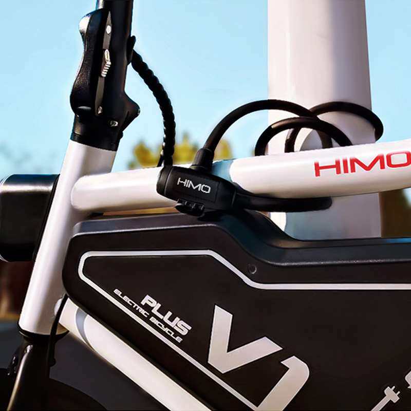 极速喜摩自行车锁防盗锁钢缆锁便携固定滑板山地S车摩托车电动车