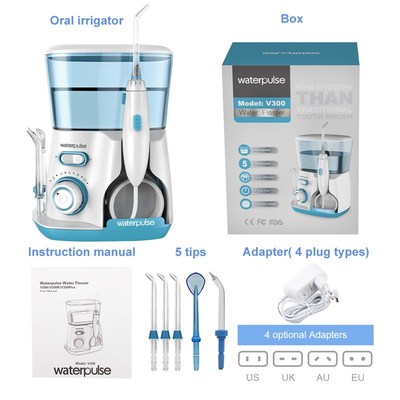 极速Waterpluse V300 Household Water Flosser WatRerproof 5 Je