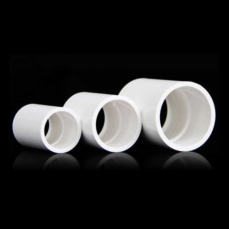 极速冰禹BJyli346PVC上水管直接接头管箍直通给水管配件20mm白色1