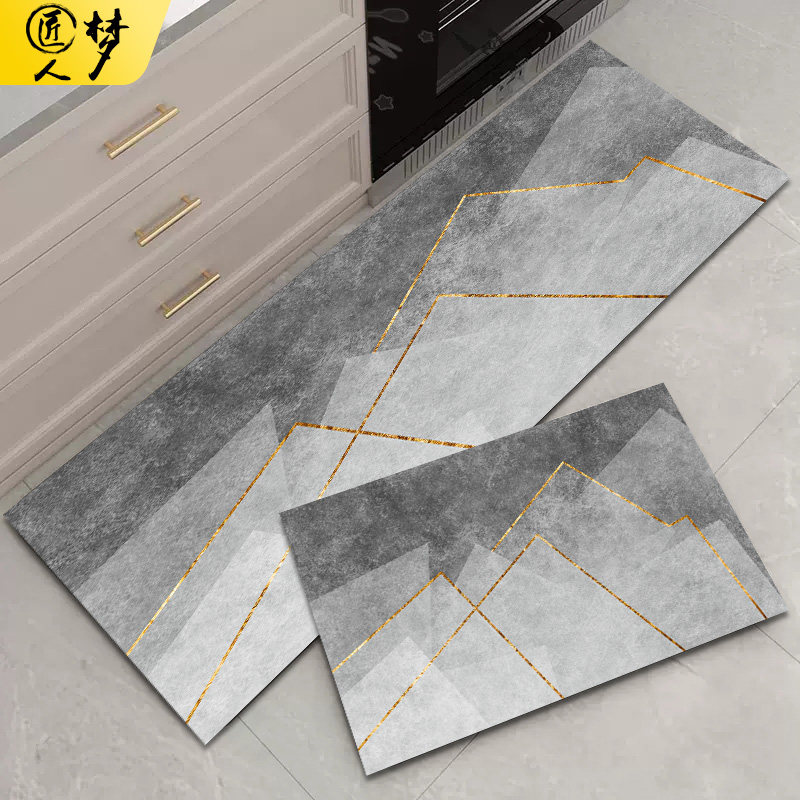 厨房防油防水地垫长条吸水家用地垫防滑脚垫M家用垫子进门门垫地,居家布艺,厨房地垫,淘宝优惠券,粉丝福利购,淘宝优惠卷