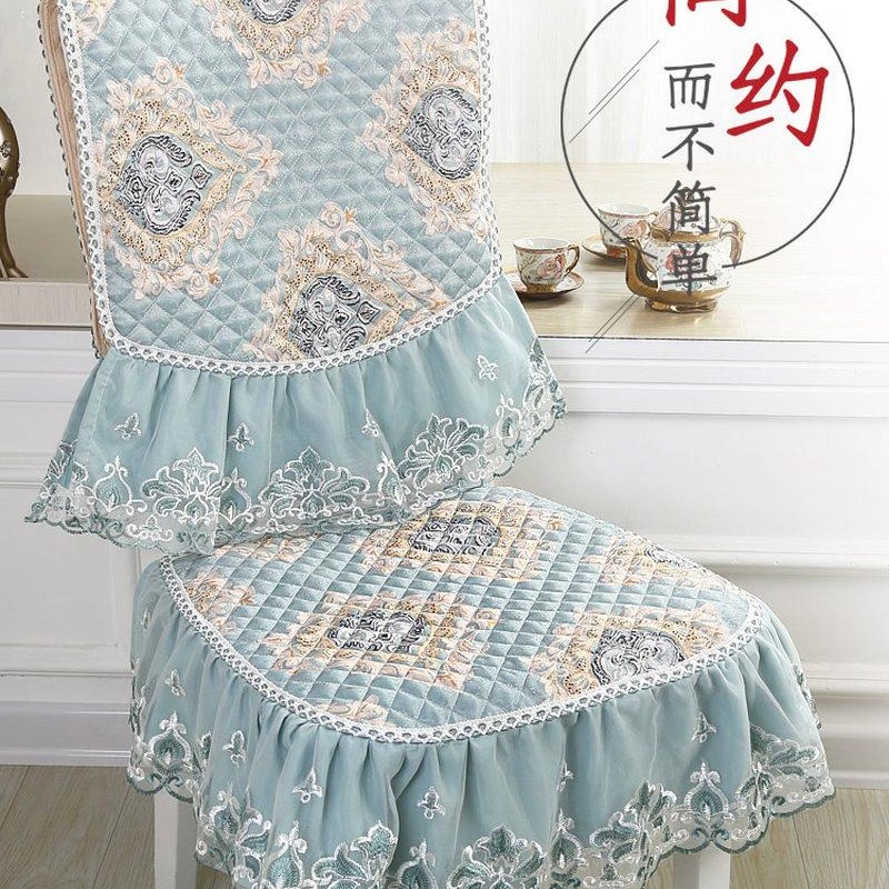 家用餐椅垫椅子凳子座椅通用w餐桌坐垫欧式餐凳垫子四季薄款座套