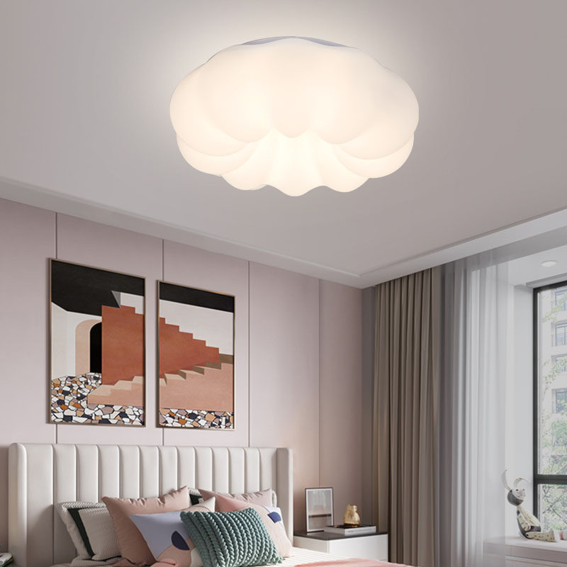 儿童房灯卧室灯女孩男孩云朵吸顶灯创意卡通南瓜灯护眼公主房间灯