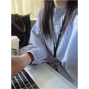 100%棉香香美女氛围感 纯棉哺乳上衣衬衣月子服 春夏外穿时尚