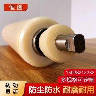 尼龙托辊 防水密封 定制输送机配件 防G尘 耐用 无动力 高分子托