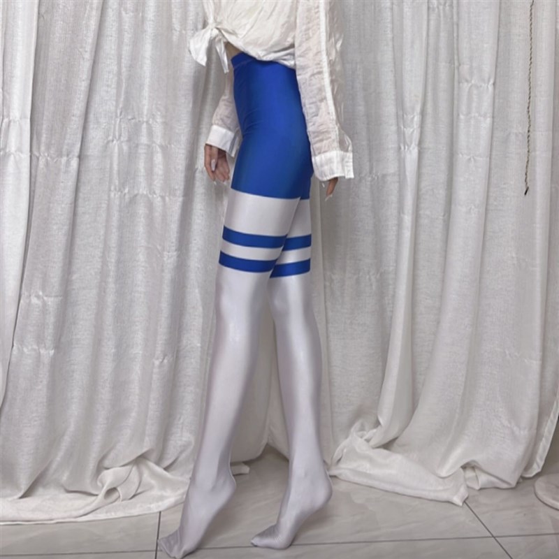 新款连裤袜包臀可爱简约弹力男女一体裤袜健美裤跑步运动裤打底裤