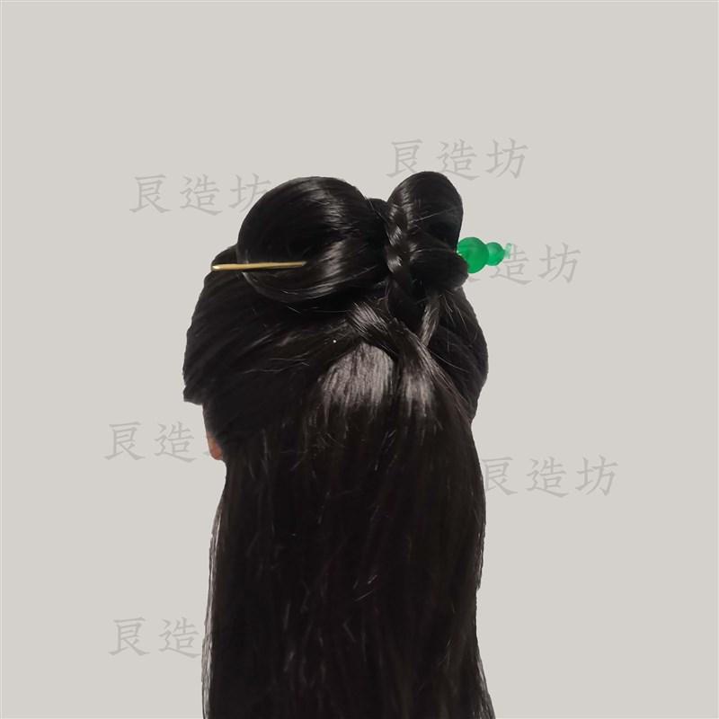 良造坊 葫芦簪 3D打印 汉服配饰 国风旗袍盘发头饰古风饰品简约