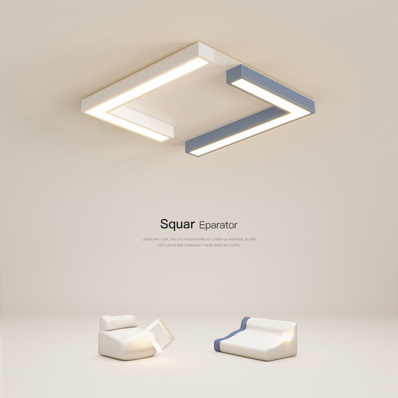 书房灯简约现代led吸顶灯创意主卧室灯北欧小客厅灯餐厅房间灯具