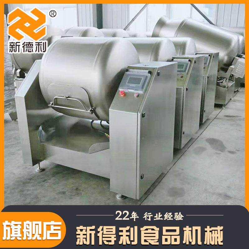 RXT味不锈钢鸡胸肉真空滚揉用机商牛排变动频入机器全自牛肉干腌