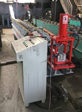 固定支架钢产设备 全自动冲孔型备 支生架成型机设械吉福全自动吊