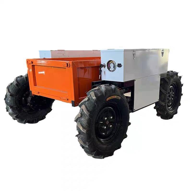 四型无线遥控全地形运新输输车四驱智449能搬运车攀爬农用轮运车