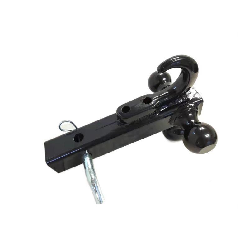 拖接收器 三球头带接挂车钩 拖车臂牵2英 寸收器GDW 农机配件工具