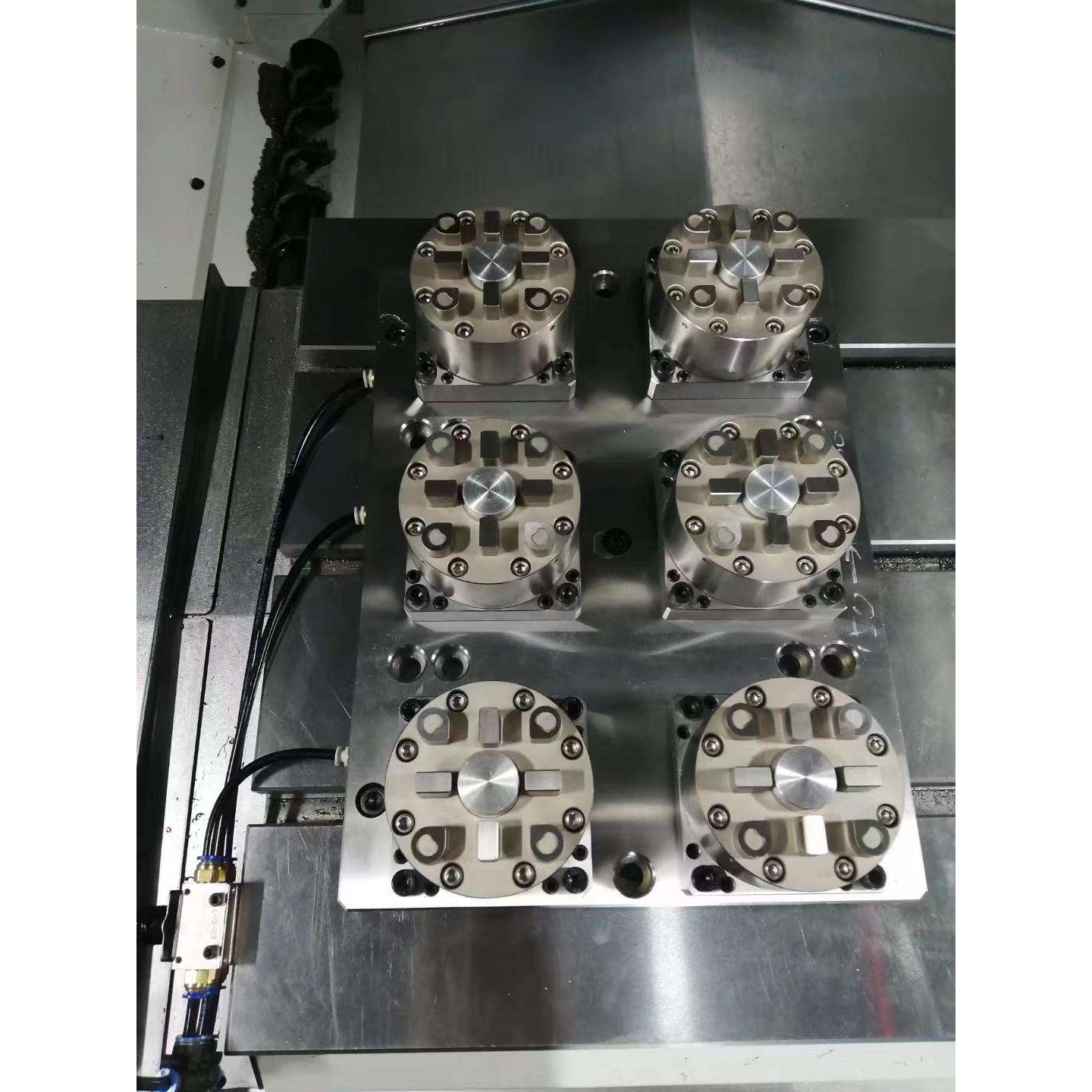 system3R气动100火花机NC卡盘D75卡盘手动多工位横立曲头非标