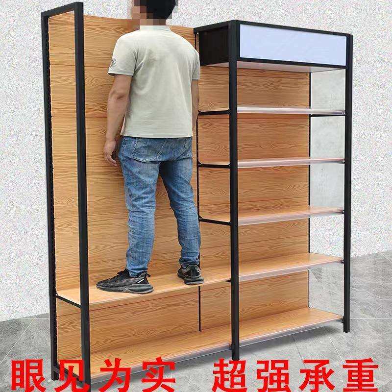 四柱木纹货架多功能单双面超市货架置物架便利店文具母婴商场货架,农机/农具/农膜,播种栽苗器/地膜机,淘宝优惠券,粉丝福利购,淘宝优惠卷