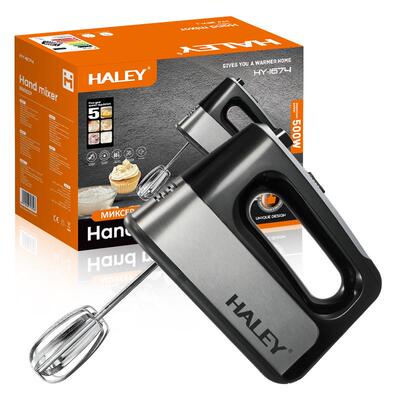 HALEY欧规跨境大功率款电动打蛋器手持打蛋机和面机打发奶油器